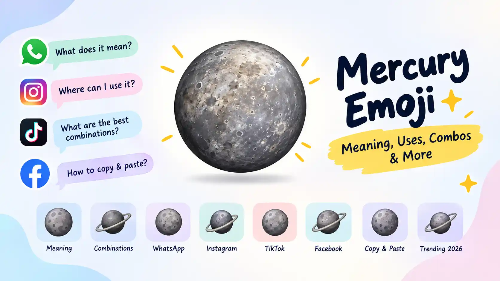Mercury emoji