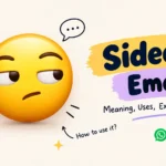 Sideeye emoji