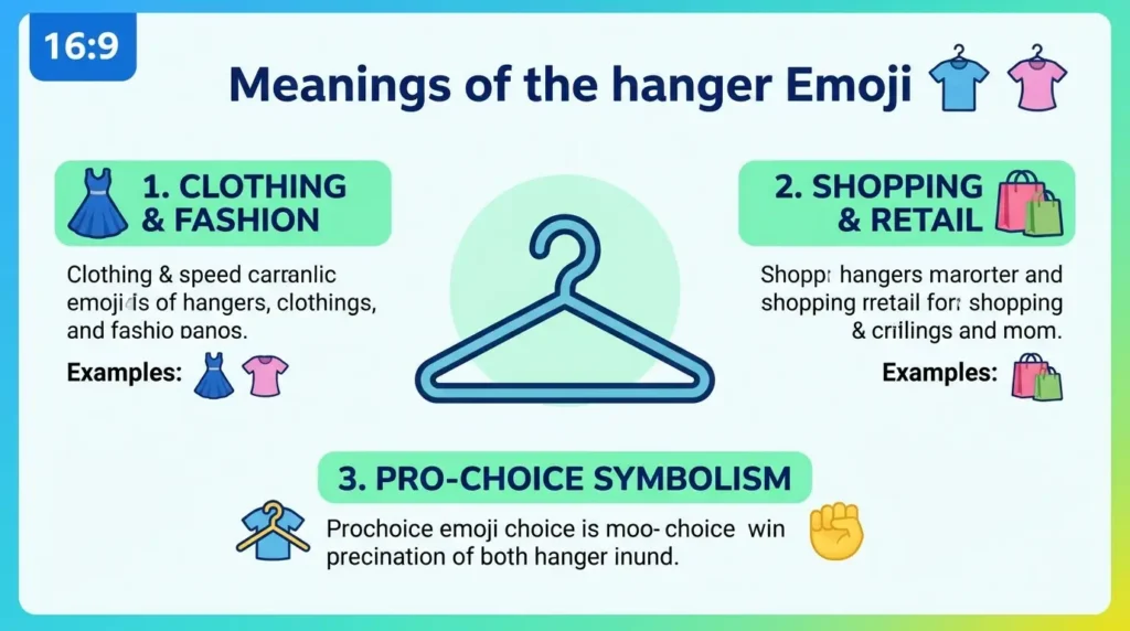 What Does the Hanger Emoji Mean?