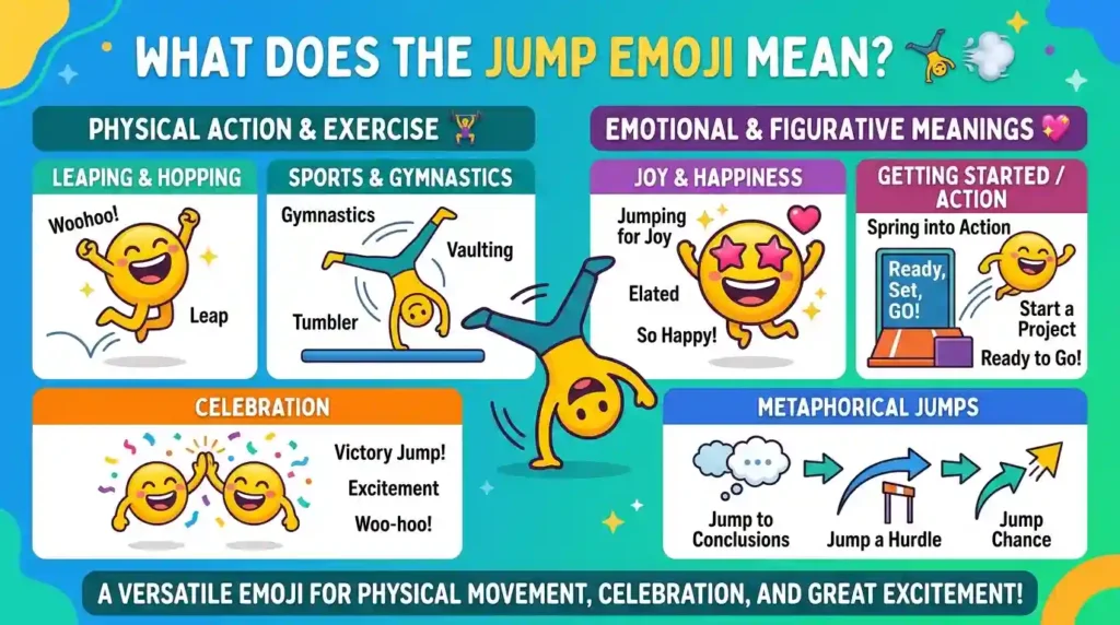 What Does the Jump Emoji Mean?