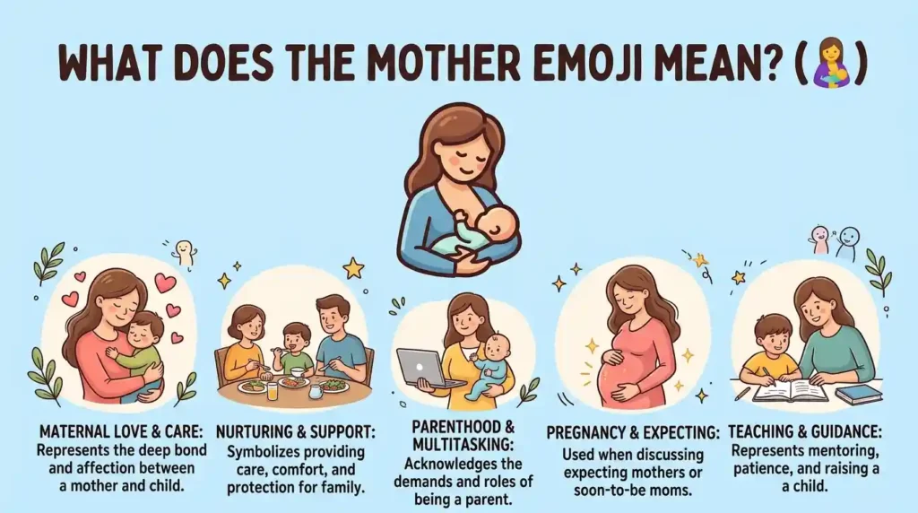 What Does the Mother Emoji Mean? 