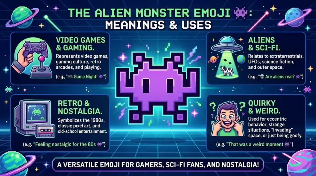 What Does the Space Invader Emoji 👾 Mean?